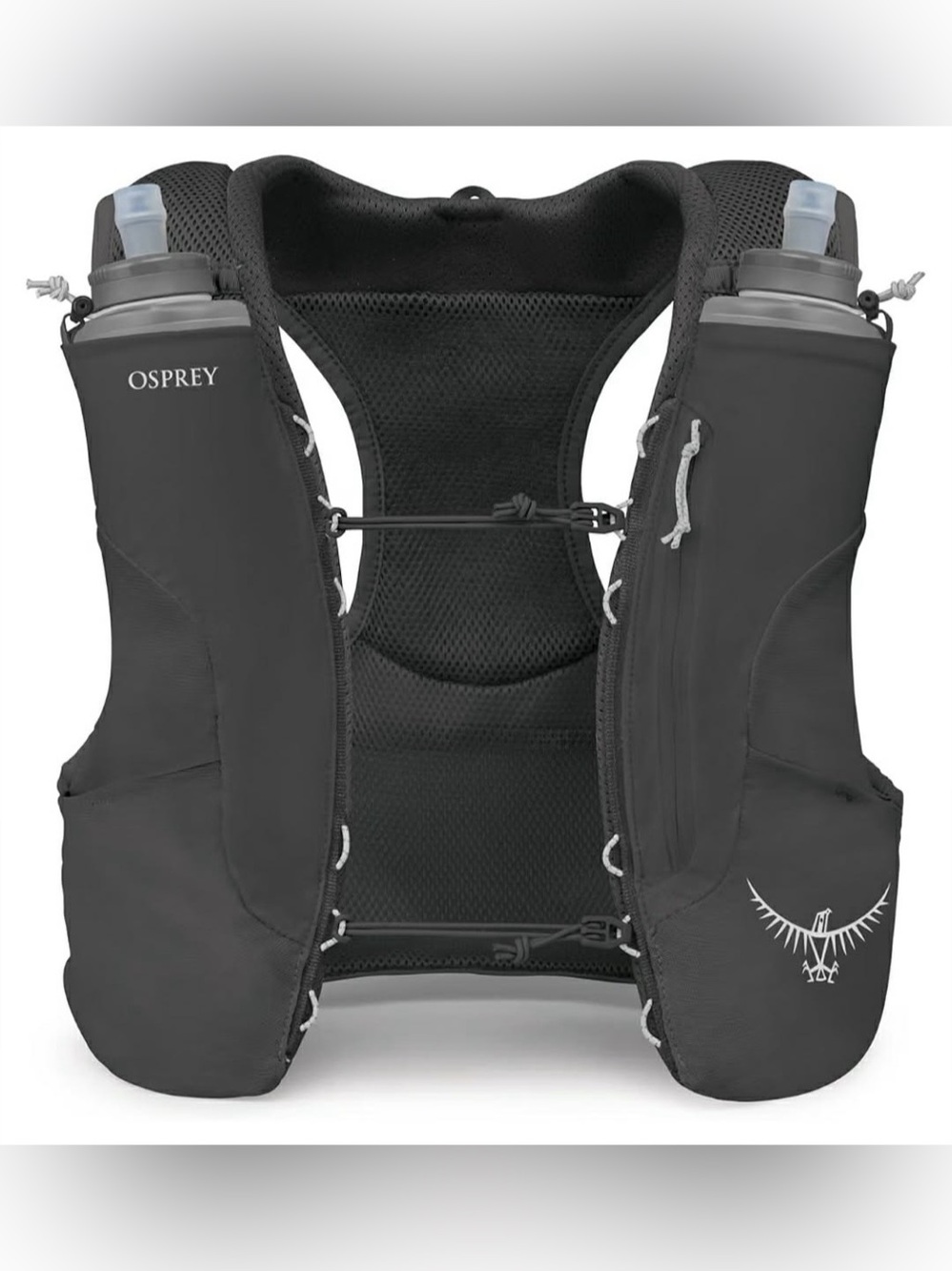 Osprey Duro LT  Running Hydration Vest w/2 Hydraulics Soft Flasks Size S NW